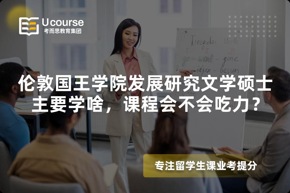 伦敦国王学院发展研究文学硕士主要学啥，课程会不会吃力？