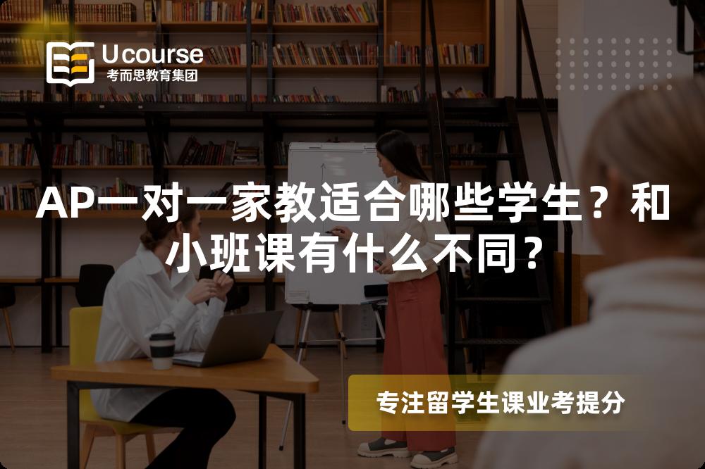 AP一对一家教适合哪些学生？和小班课有什么不同？