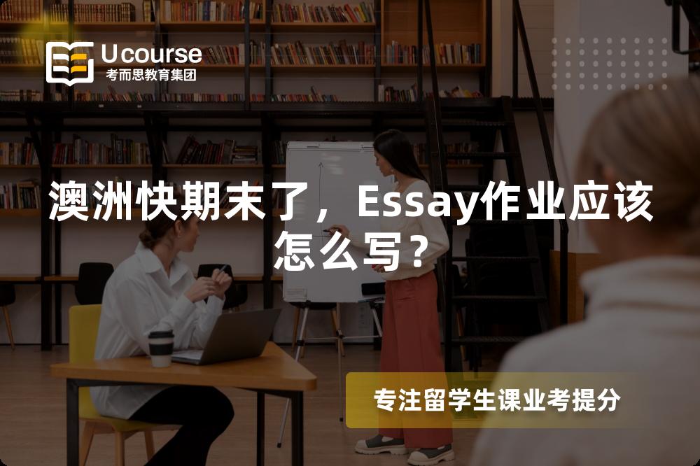 澳洲快期末了，Essay作业应该怎么写？
