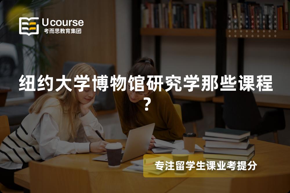 纽约大学博物馆研究学那些课程? 纽约大学博物馆研究学那些课程?