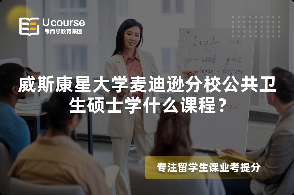 威斯康星大学麦迪逊分校公共卫生硕士学什么课程？