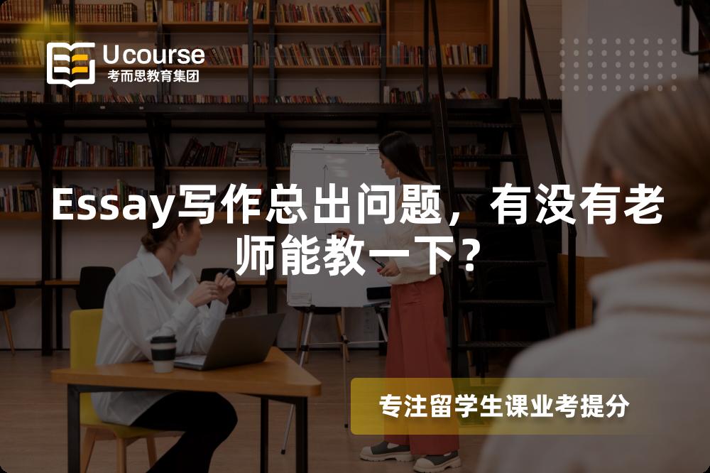Essay写作总出问题，有没有老师能教一下？