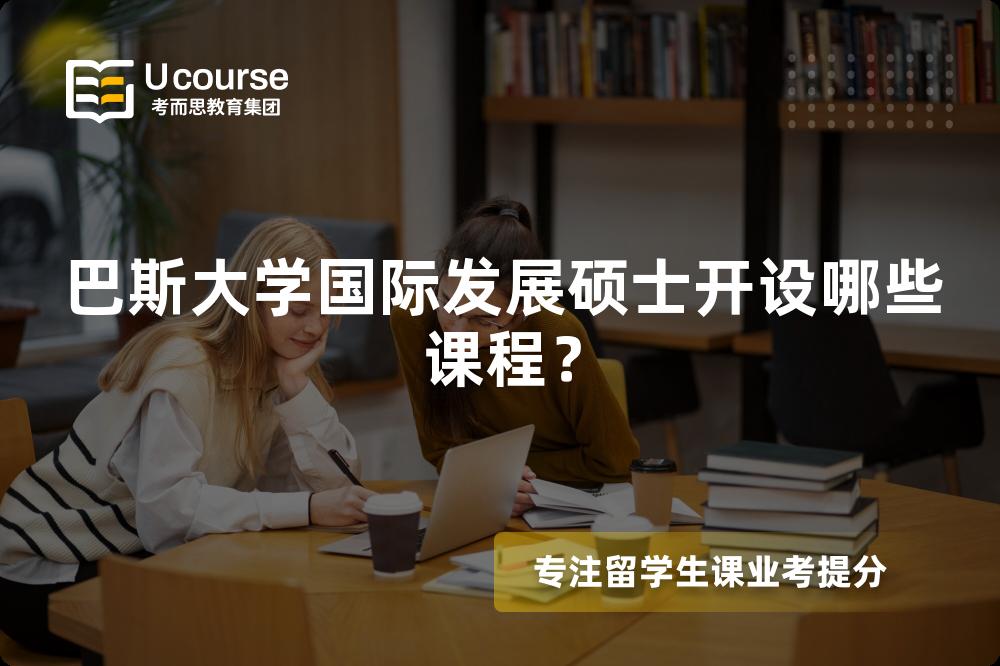 巴斯大学国际发展硕士开设哪些课程？