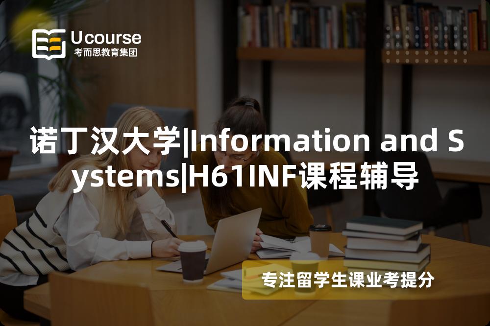 诺丁汉大学|Information and Systems|H61INF课程辅导