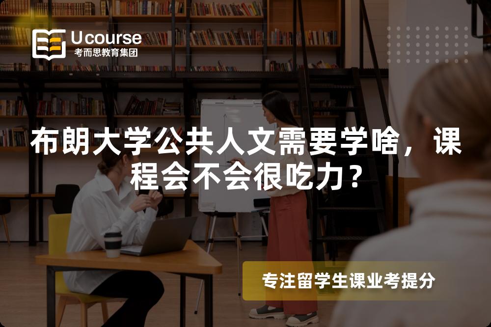 布朗大学公共人文需要学啥,课程会不会很吃力? 布朗大学公共人文需要学啥,课程会不会很吃力?