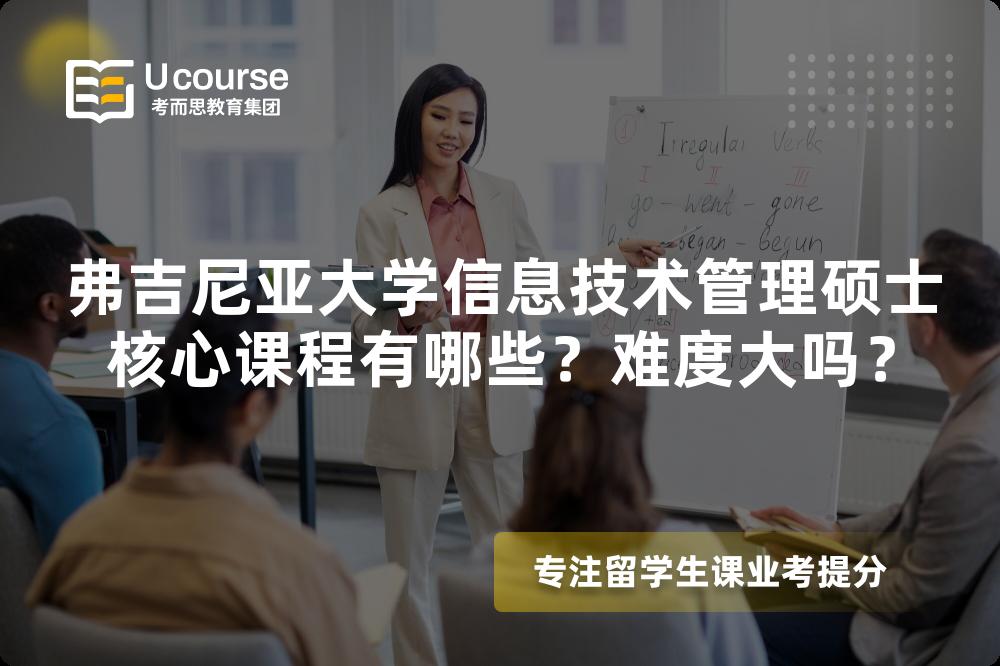 弗吉尼亚大学信息技术管理硕士核心课程有哪些？难度大吗？