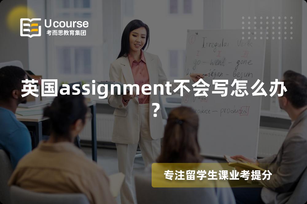 英国assignment不会写怎么办？