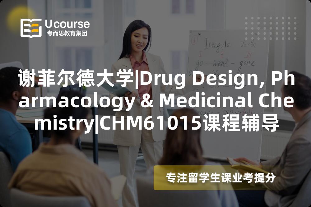 谢菲尔德大学|Drug Design, Pharmacology & Medicinal Chemistry|CHM61015课程辅导