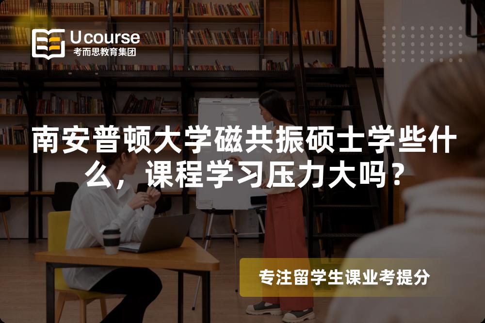 南安普顿大学磁共振硕士学些什么，课程学习压力大吗？