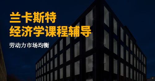 英国兰卡斯特生经济学课程辅导