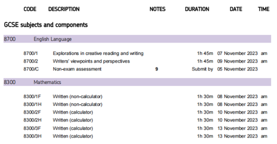 AQA 11月考试日期和科目.png