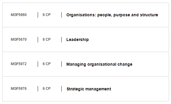 莫纳什硕士Management选课 莫纳什硕士Management选课