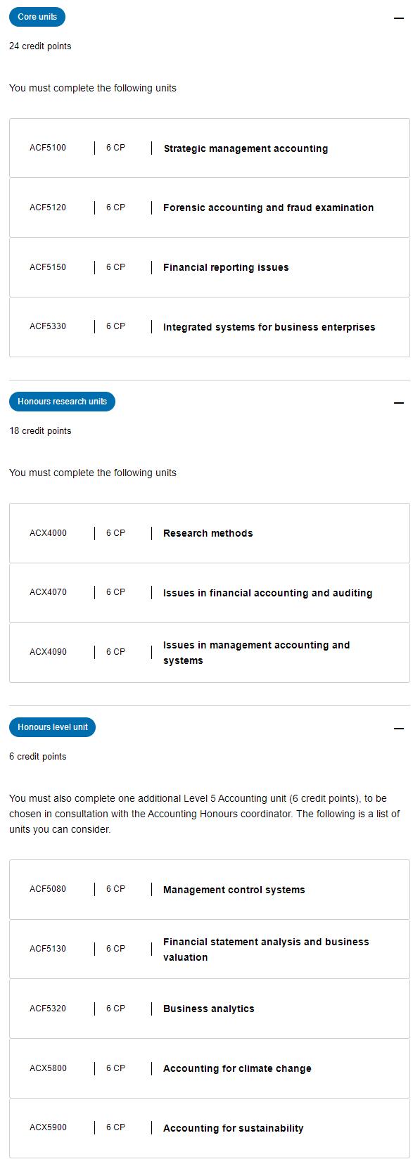 莫纳什大学会计硕士辅导