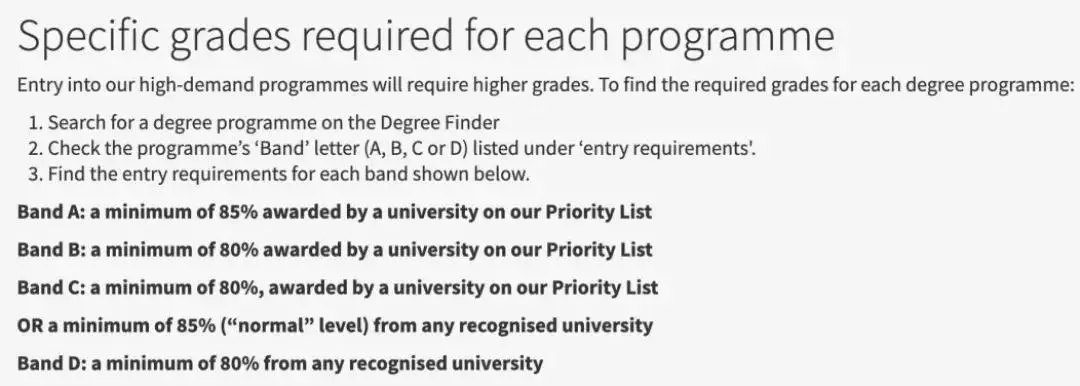 爱丁堡大学更新中国大学Priority List! 爱丁堡大学更新中国大学Priority List!