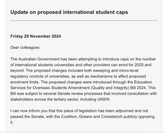 澳洲大学官宣重启2025年招生,预计留学生人数将暴增! 澳洲大学官宣重启2025年招生,预计留学生人数将暴增!