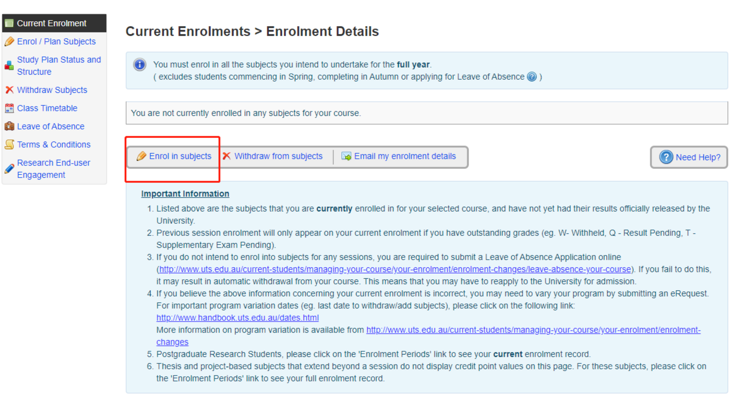 UTS Master of Management选课指导 UTS Master of Management选课指导