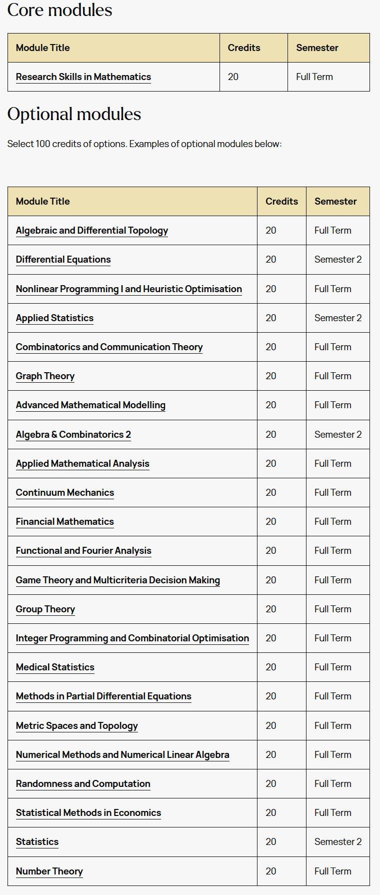 伯明翰大学数学专业辅导 伯明翰大学数学专业辅导