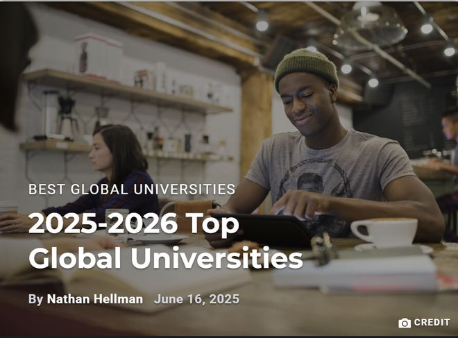 U.S.News 2025–2026世界大学排名发布 U.S.News 2025–2026世界大学排名发布